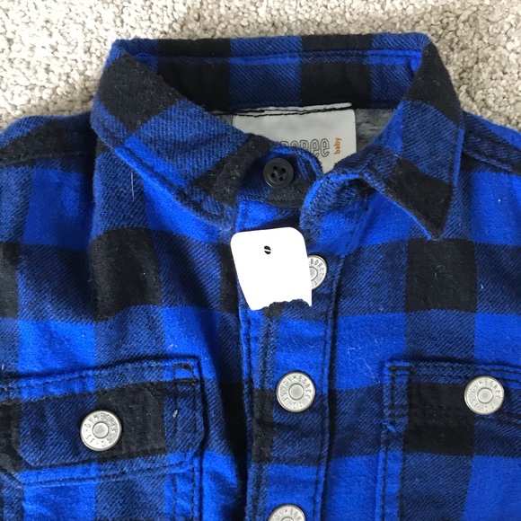 Flannel One piece 6-12 months - Picture 4 of 4